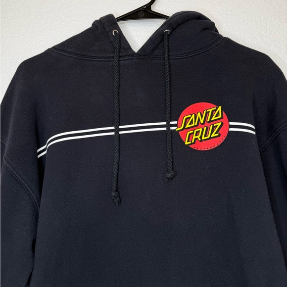 Navy Blue Santa Cruz Hoodie | Size M - Picture 4 of 7